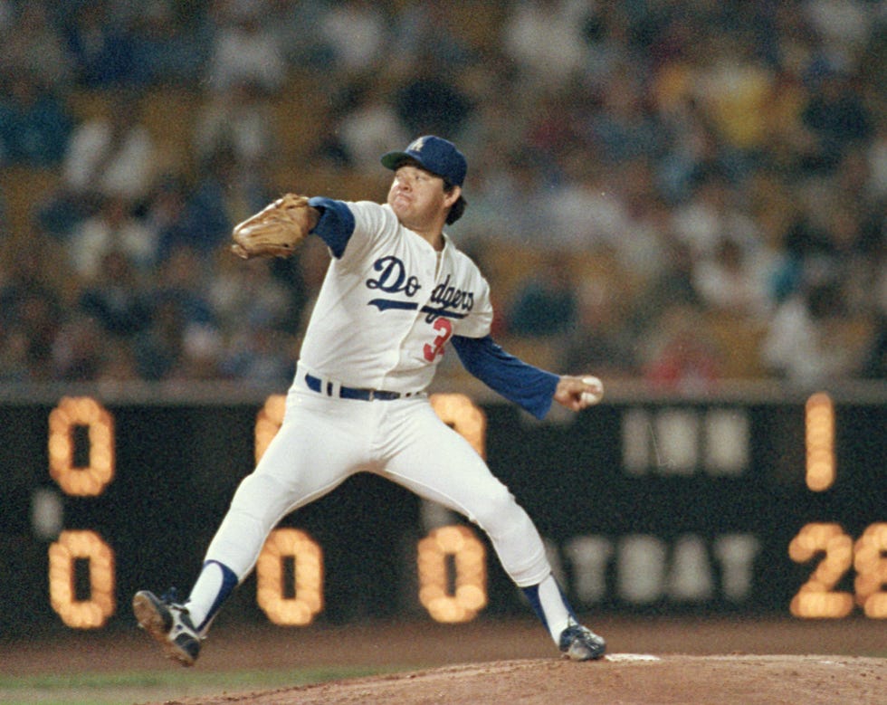 Fernando Valenzuela blasted on the seen in 1981 and won the NL Rookie of the Year and Cy Young awards.