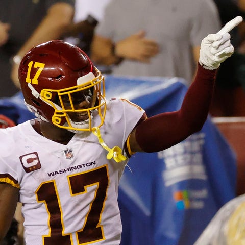 Washington Football Team wide receiver Terry McLau