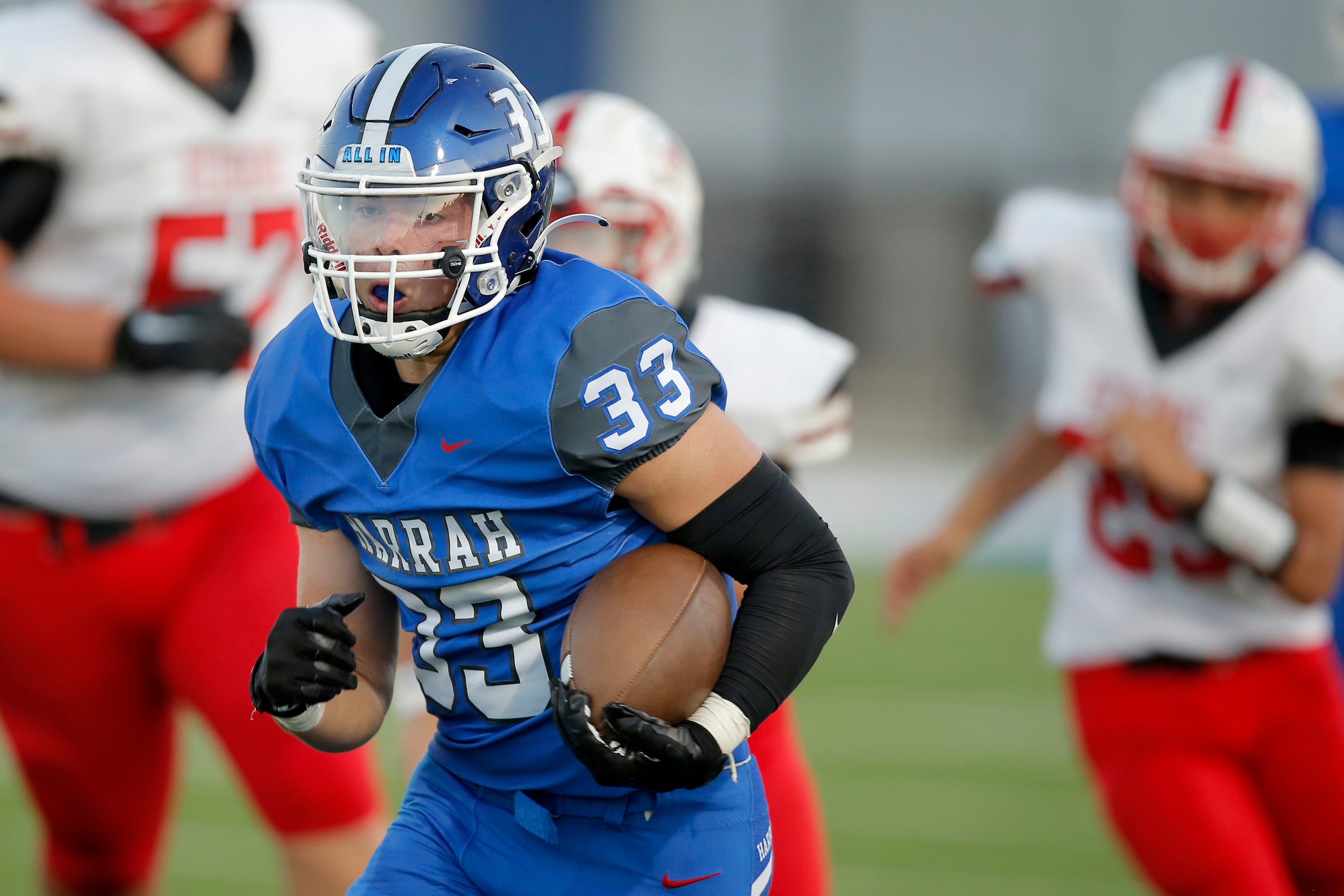 Harrah forces six turnovers, shuts out McLoud to end nondistrict play
