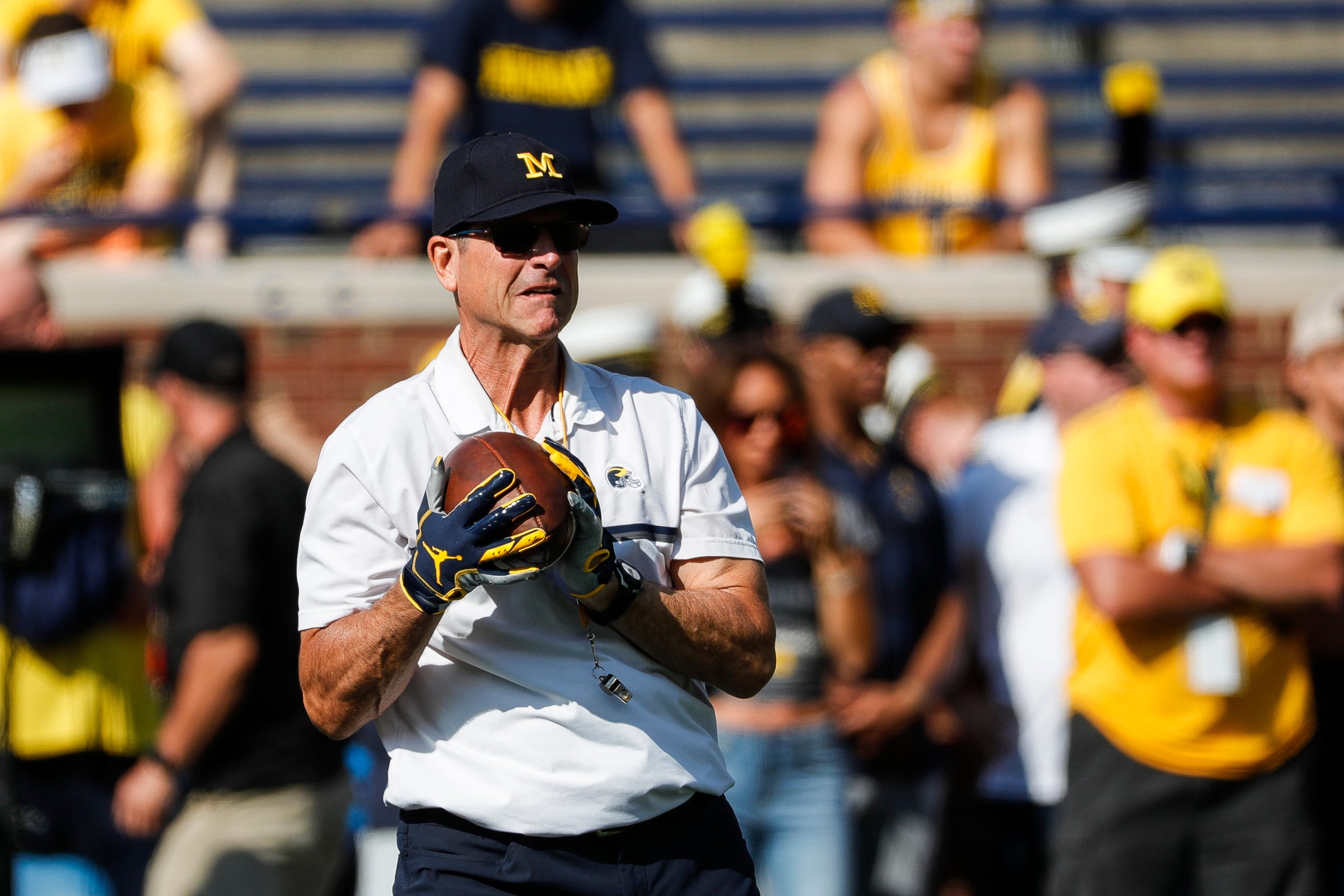 Harbaugh's hot seat has noticeably cooled off this week