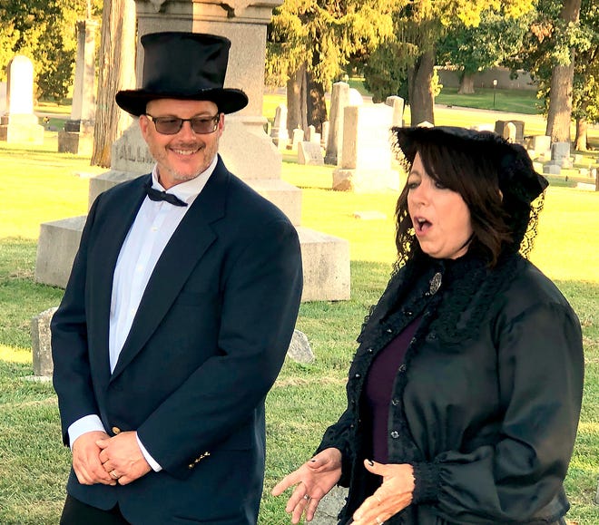 Jonathan and Susan Wait (portrayed by Paul Rooyakkers and Tonya Purlee) are known as the first entrepreneurs in Sturgis and established Free Church.
Script for their segment was written by Jenifer Blouin Policelli and Amelia Earl.