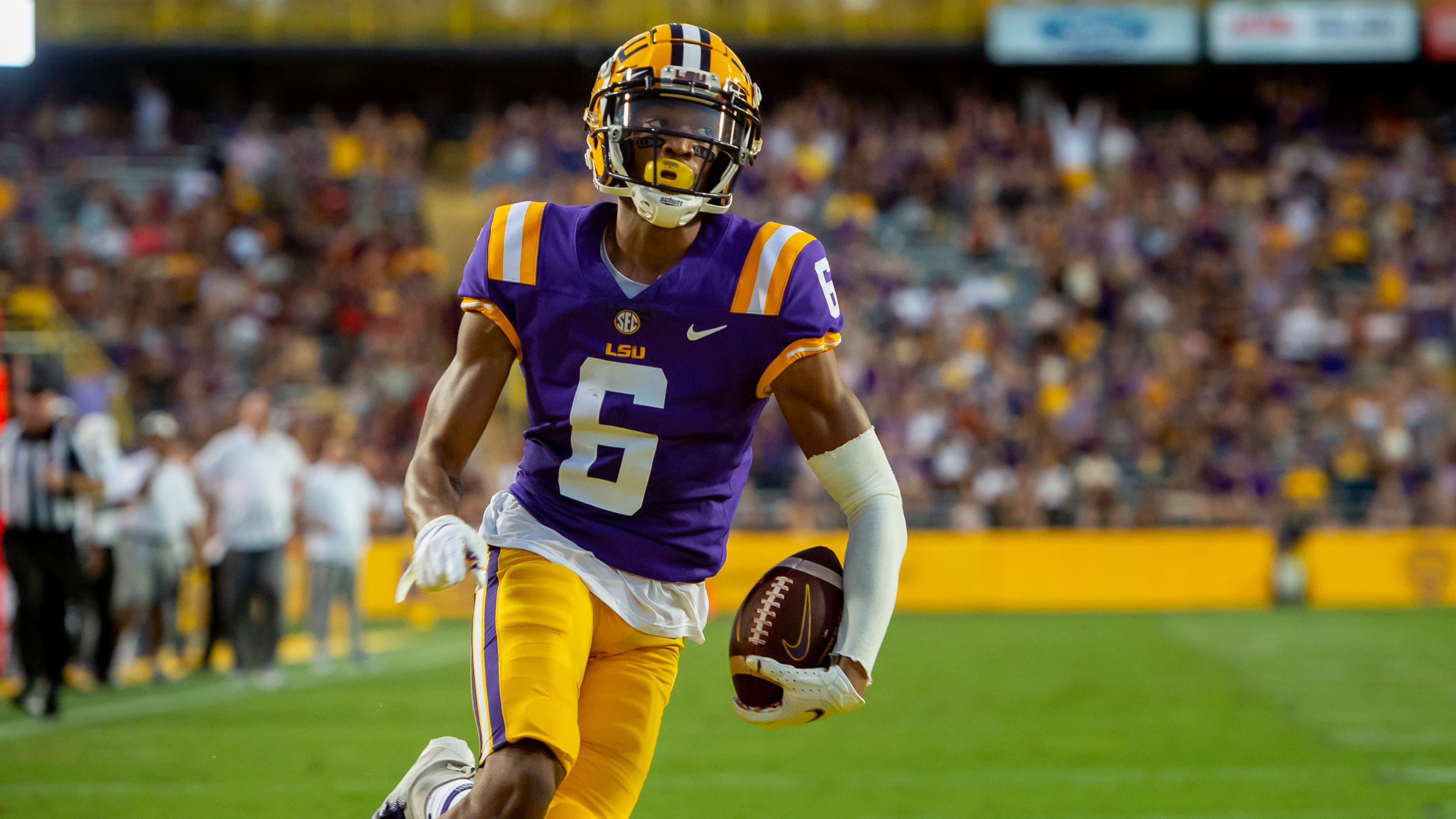 How to watch LSU vs. Mississippi State football on TV and live stream