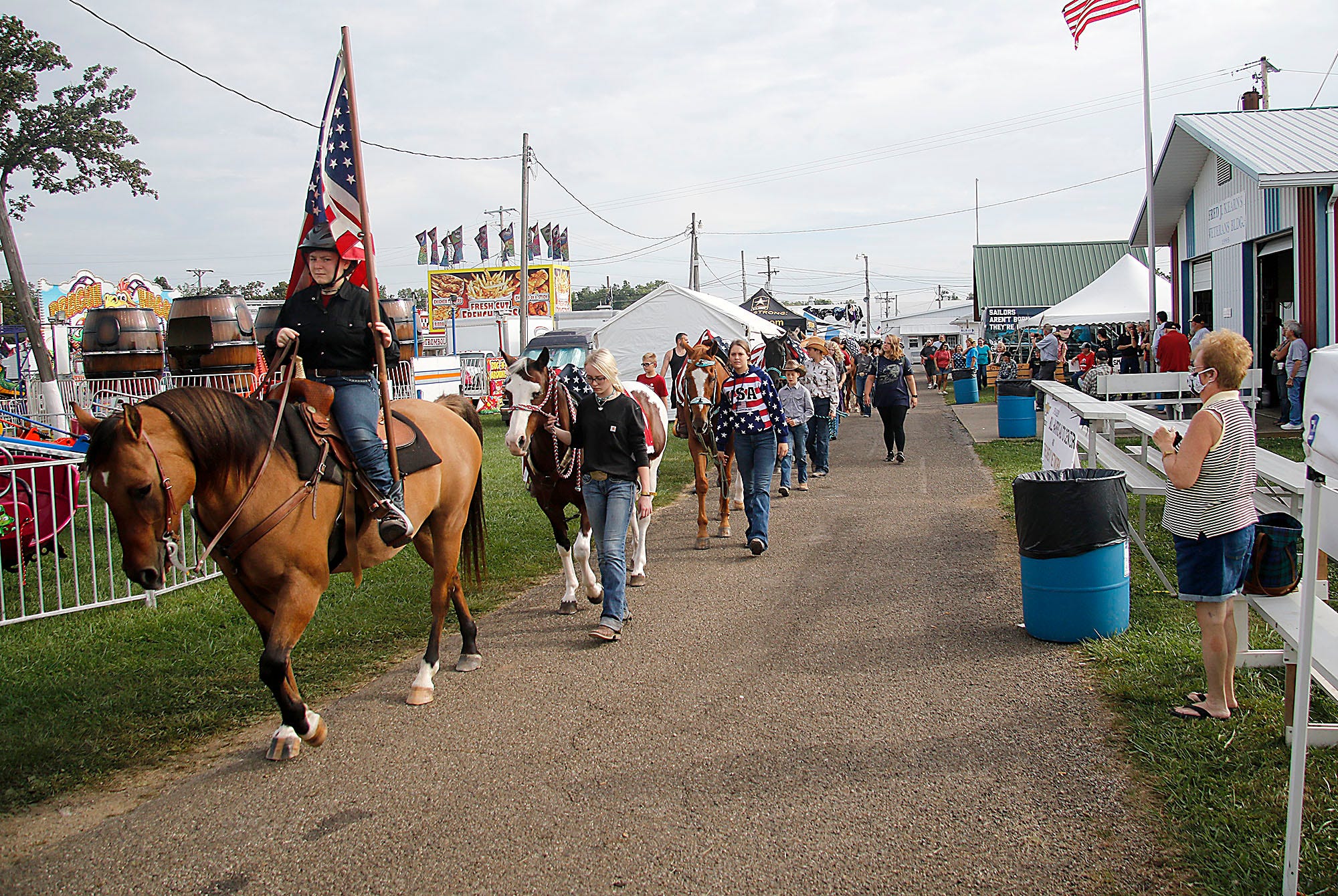 Show winners at the 2021 Ashland County Fair in Ashland, Ohio