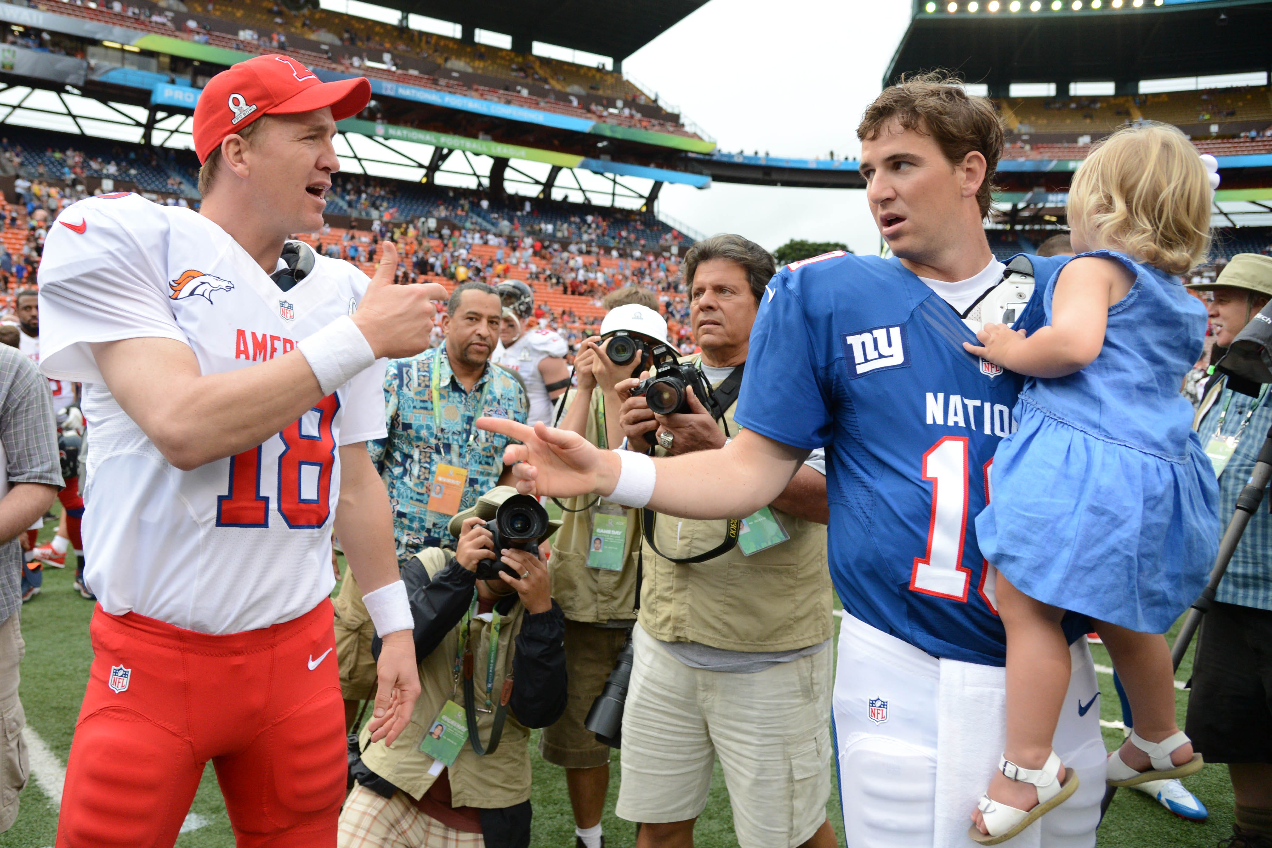 Peyton, Eli Manning Monday Night Football broadcast doubles viewership in Week 2