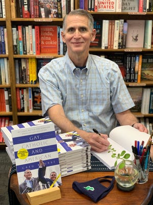 University of Notre Dame alumnus Greg Bourke will sign copies of his new book, “Gay, Catholic, and American: My Legal Battle for Marriage Equality and Inclusion,” on Oct. 1 and Nov. 19, 2021, at the Hammes Notre Dame Bookstore.