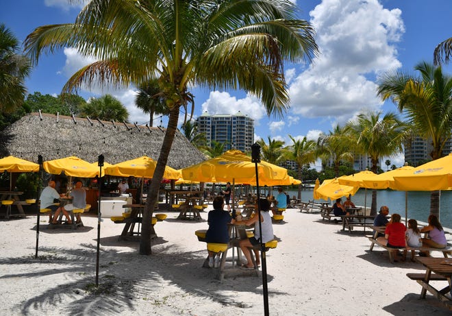 O'Leary's Tiki Bar & Grill is on the Sarasota Bayfront.