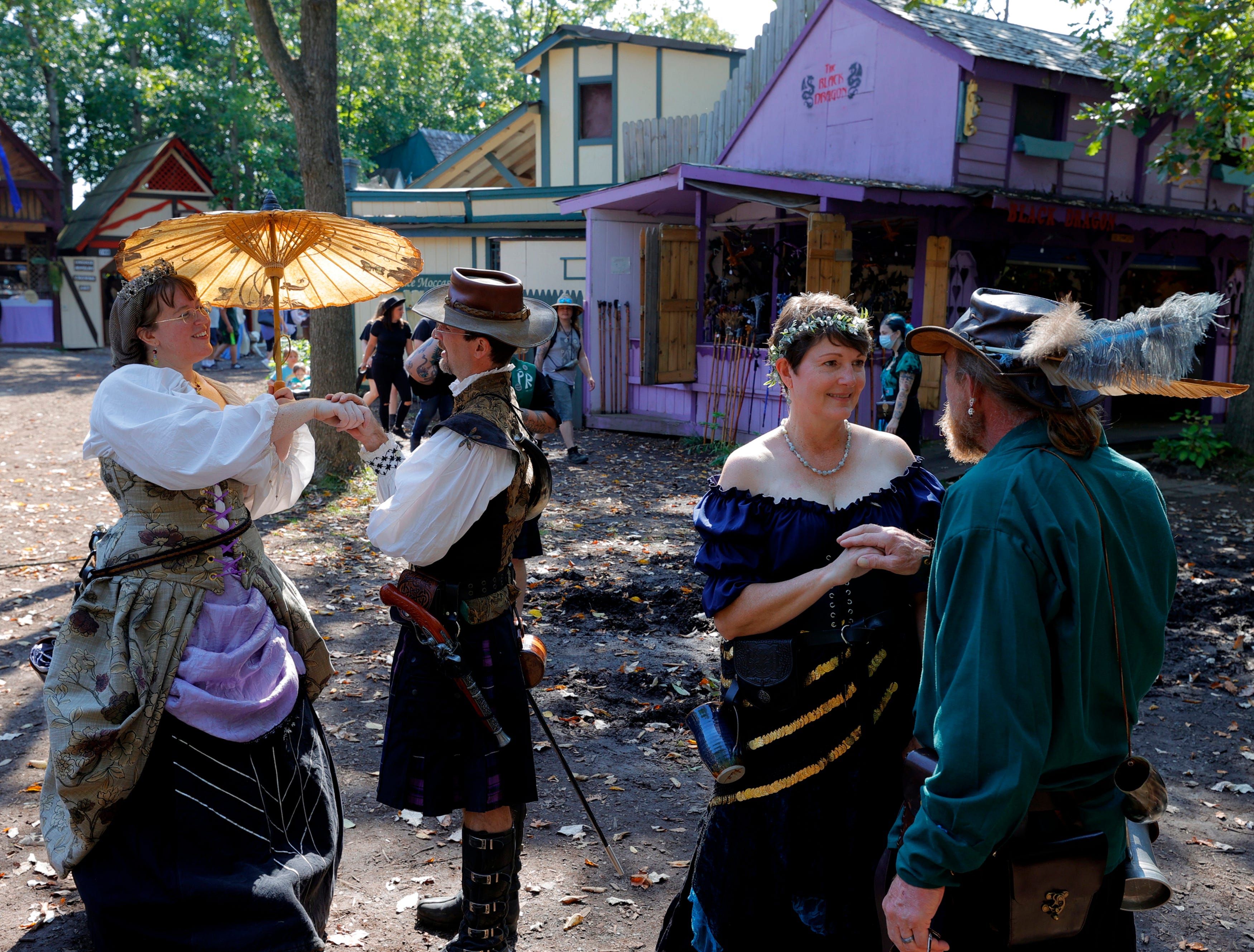 Michigan Renaissance Festival is a great place to people watch