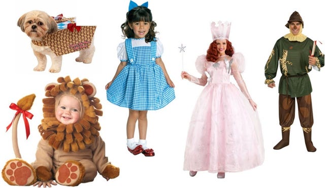 You can't go wrong with a Wizard of Oz costume.