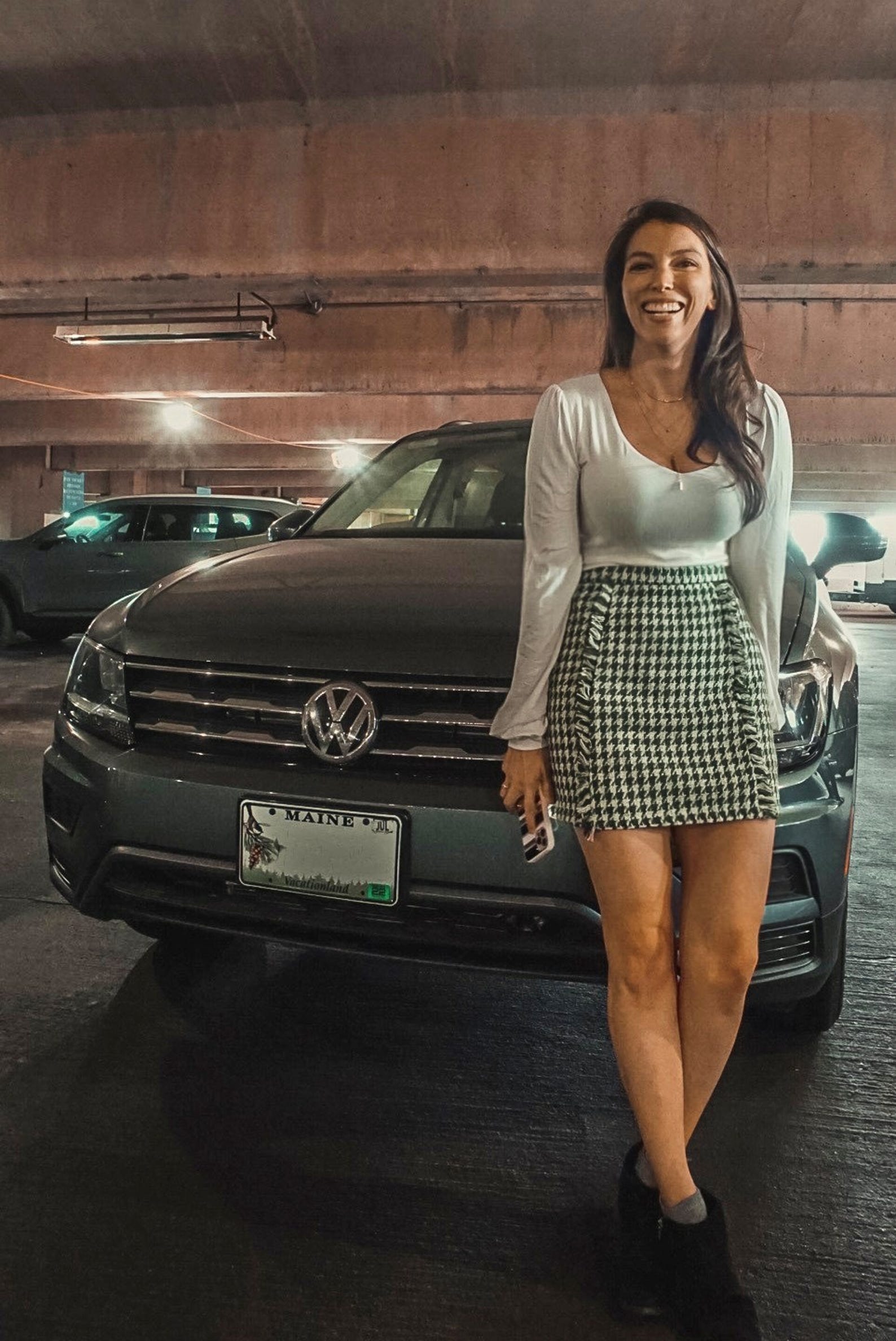 Sammie Herrick, a market researcher from Boston, visited several car dealerships in pursuit of a vegan interior in an SUV before finding the Volkswagen Tiguan SUV.