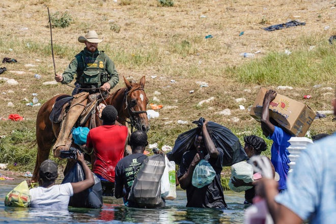 Whip imagery in Border Patrol clash with Haitians recalls slavery era