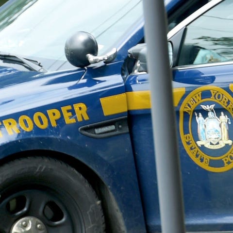 New York State Police trooper car.