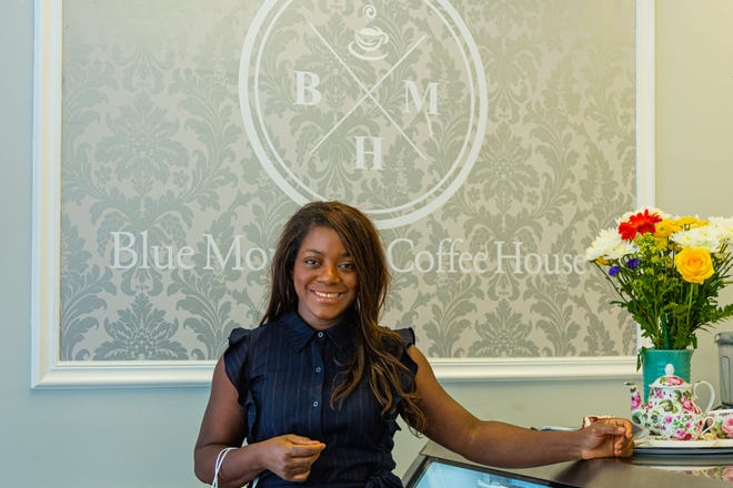 Allison Boettcher is owner of Blue Mountain Coffee House in downtown West Palm Beach.  
