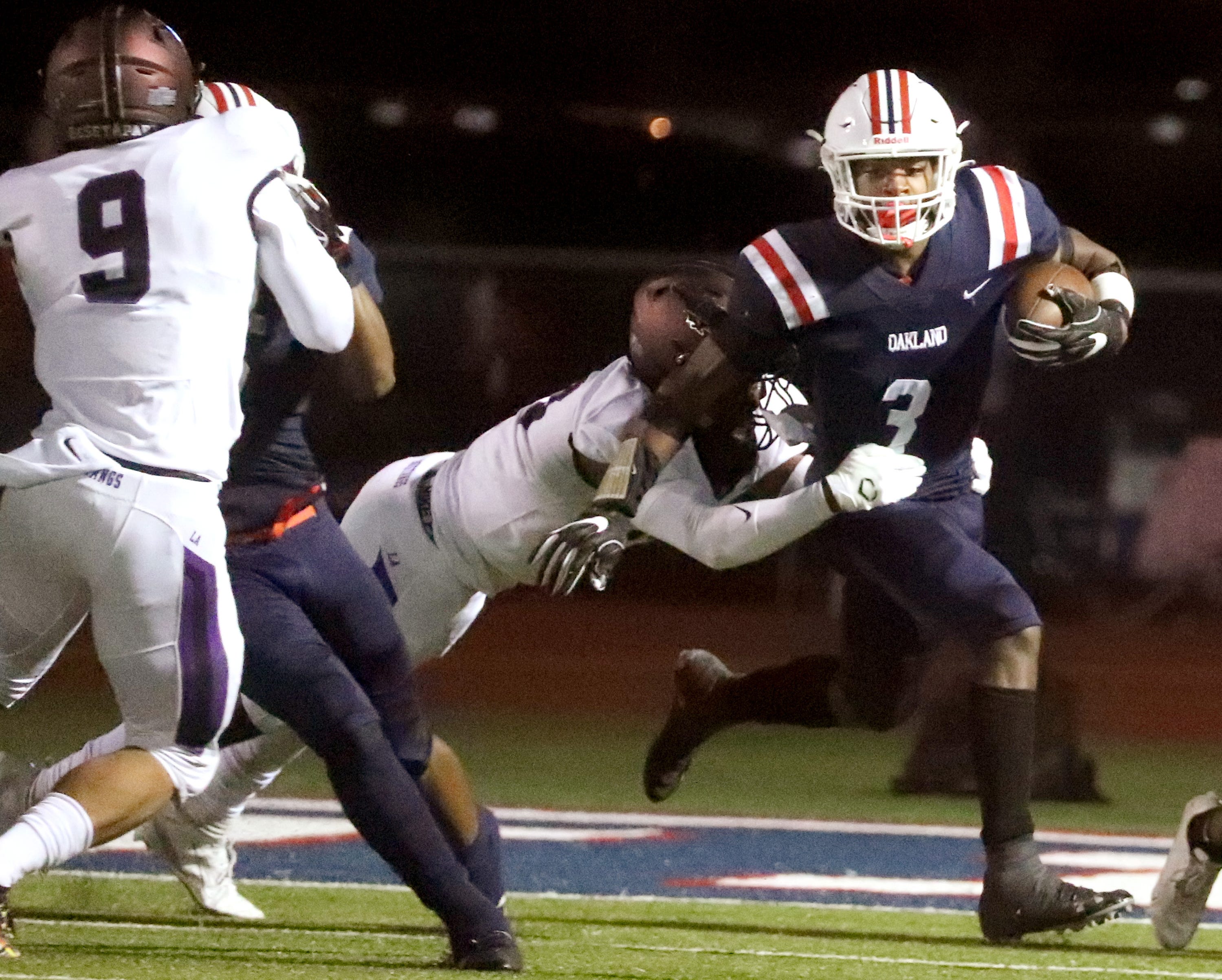 TN high school football Oakland football defeats Academy