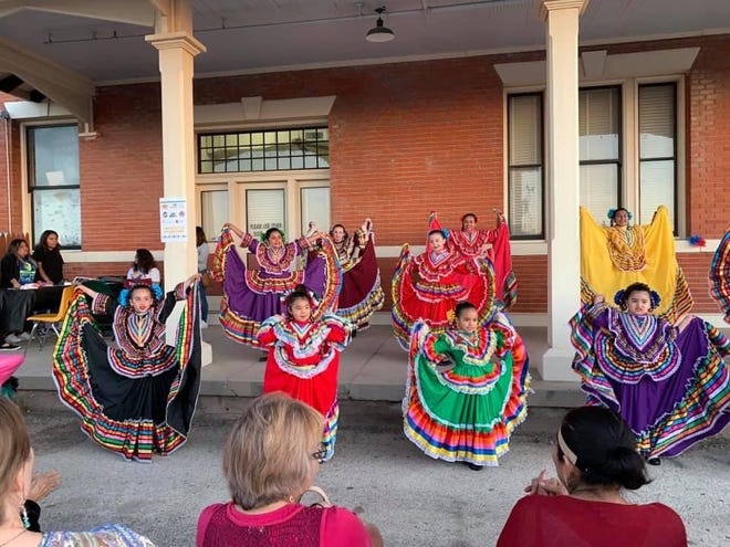 There will be demonstrations of Ballet Folklorico at the Family Fiestas Patrias on Sept. 24-25 around the San Angelo Museum of Fine Arts.
