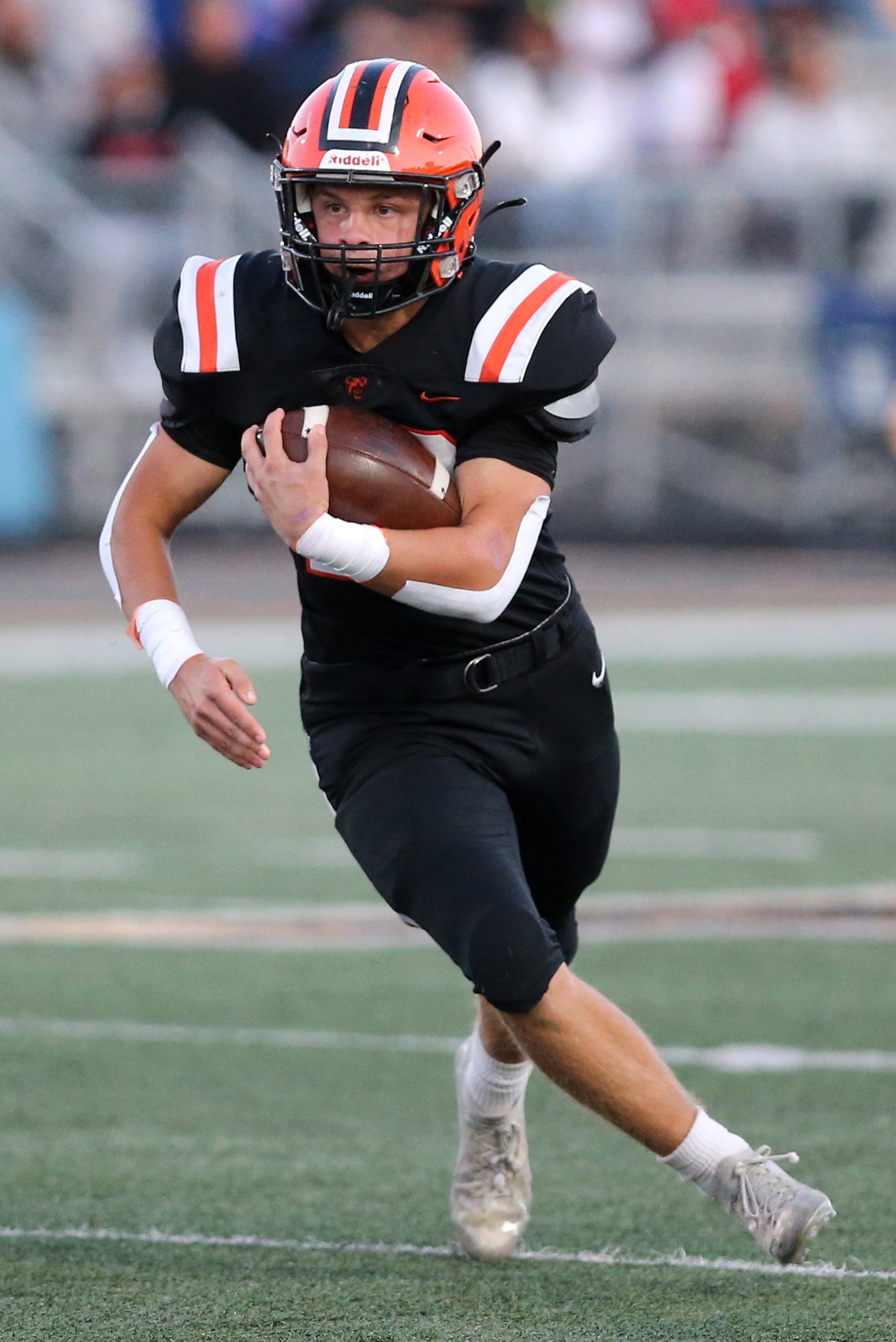 Stark County football's leading returning rusher Luke Roach of Hoover
