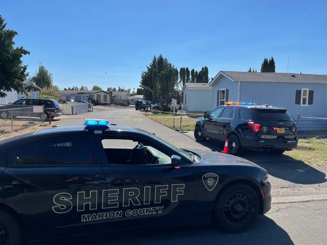 A 10-year-old boy is hospitalized with life-threatening injuries following a shooting Saturday afternoon in an unincorporated neighborhood northeast of Salem.