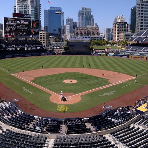 A general view of Petco Park'