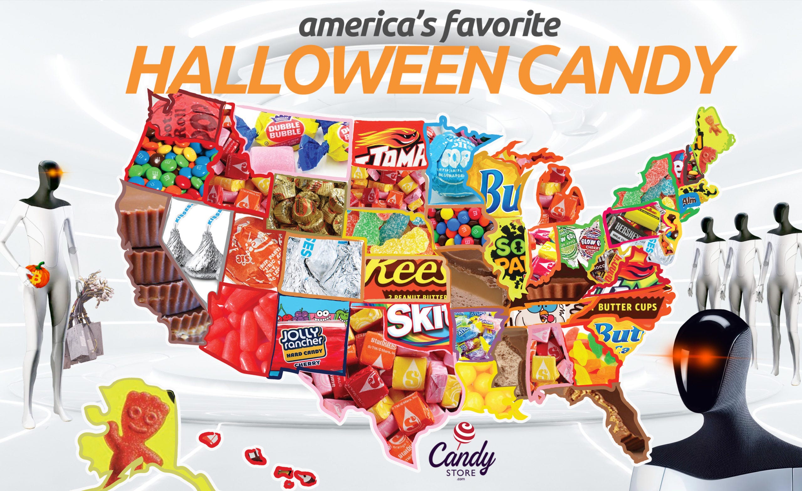 This candy is the most popular in Missouri for Halloween