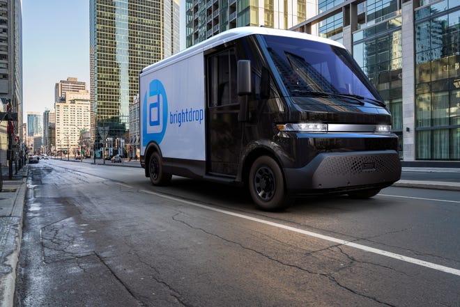 Merchants Fleet is adding an order for BrightDrop's second product, the midsized EV410, to a previous order for a larger model.