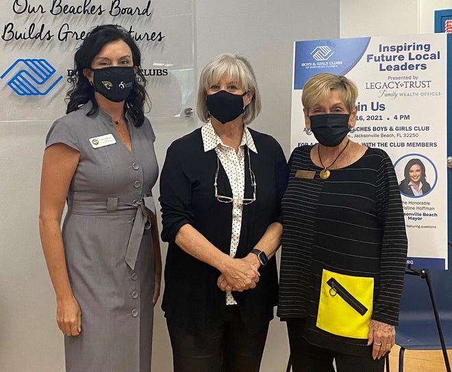 Jacksonville Beach Mayor Christine Hoffman (from left), Atlantic Beach Mayor Ellen Glasser and Neptune Beach Mayor Elaine Brown will participate in a State of the Beaches panel, hosted by Beaches Watch on Jan. 12.