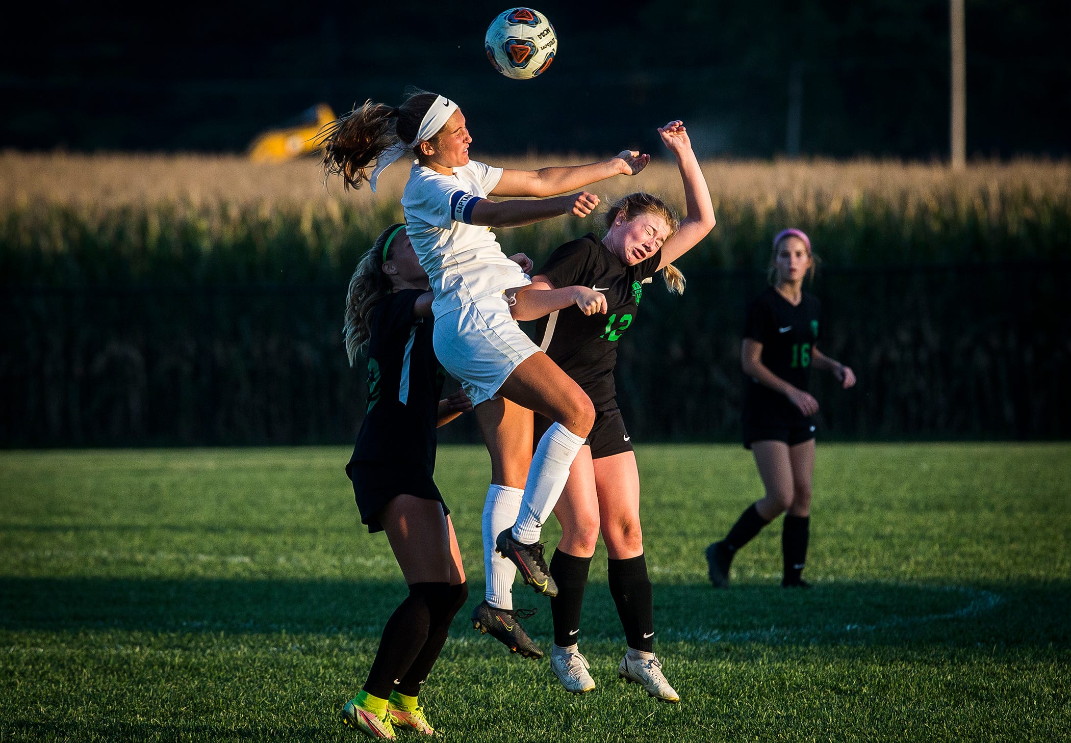 IHSAA girls soccer Delta senior Addie Chester approaching 200 goals