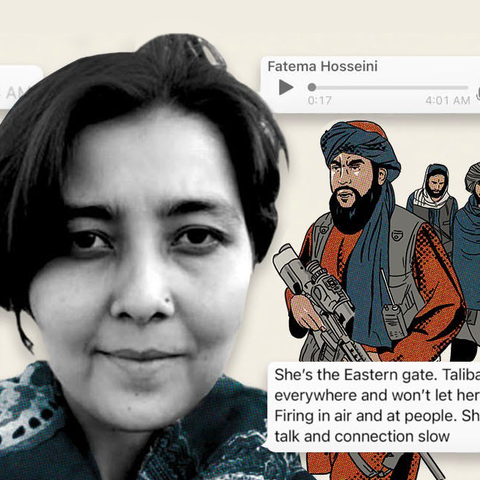 Fatema Hosseini's escape from Kabul