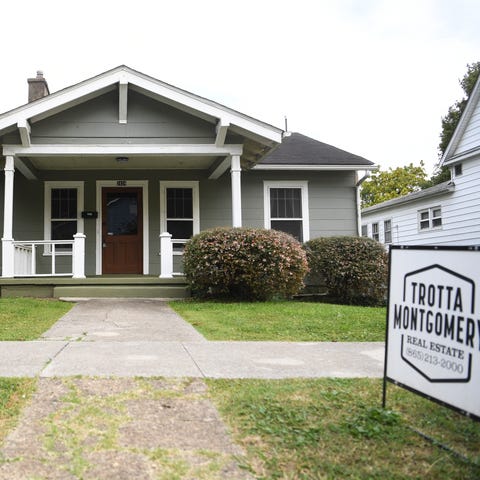 A home on 2424 Washington Ave. is for sale as of S