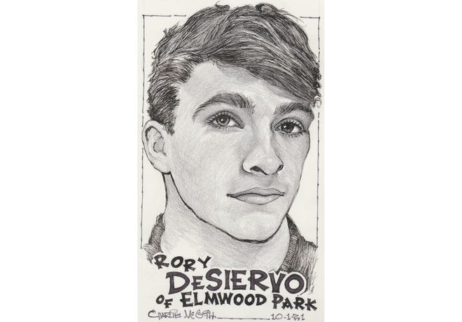 Rory DeSiervo, Elmwood Park football