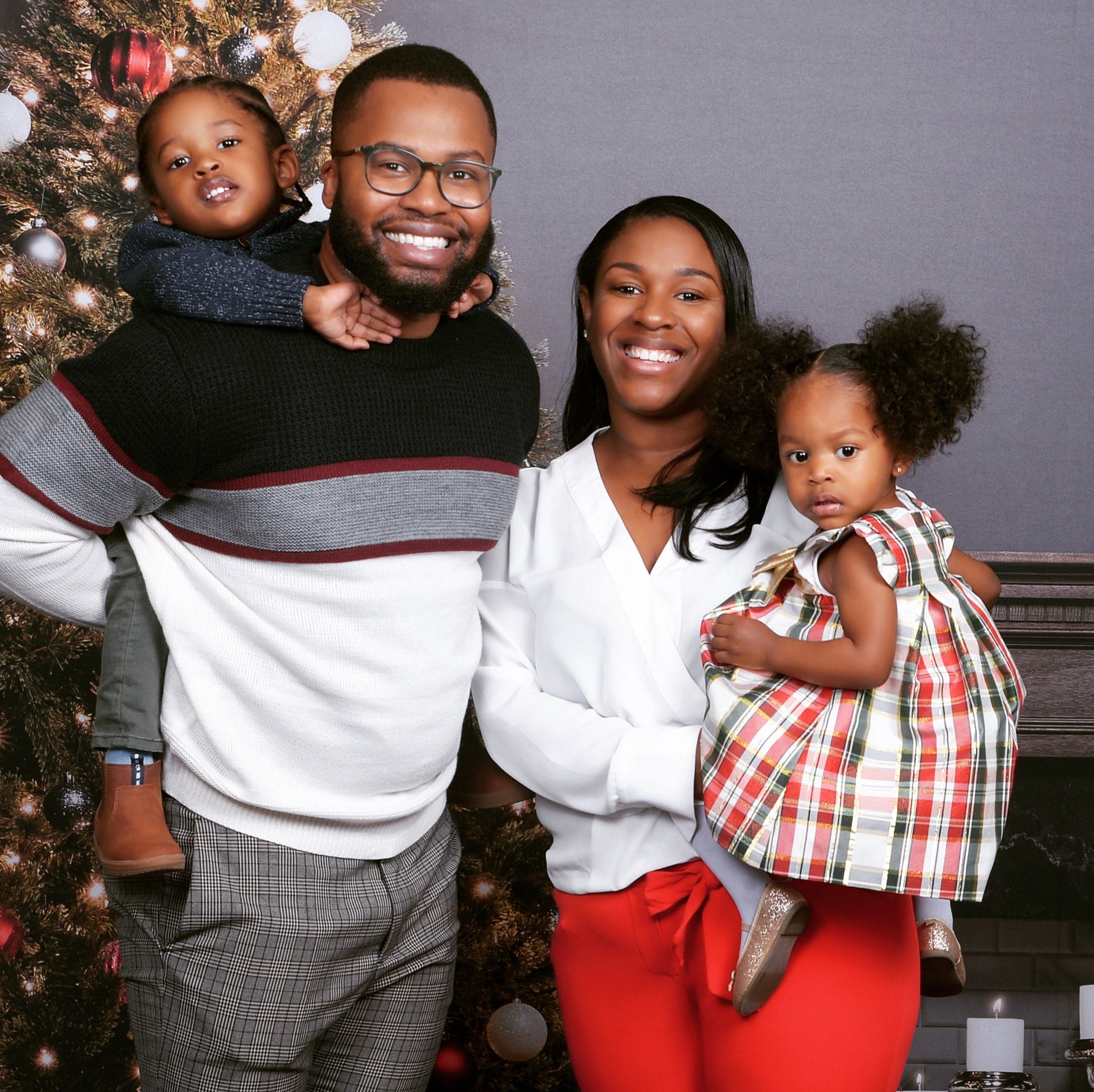 Thaddeus and Miaya Bennett were able to pay for their 4-year-old son to attend pre school with their $600 child tax credit but they could not afford to also send their 3-year-old daughter.