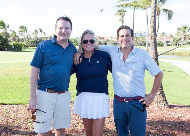 Nicholas Rafferty, Blair Kirwan and Brady Hooker.