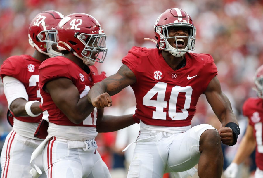 The Alabama Crimson Tide sent a message in a big win against Ole Miss.