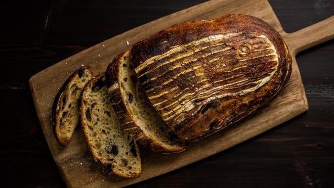 Chef Michael Hackman's freshly baked bread at Aioli.
