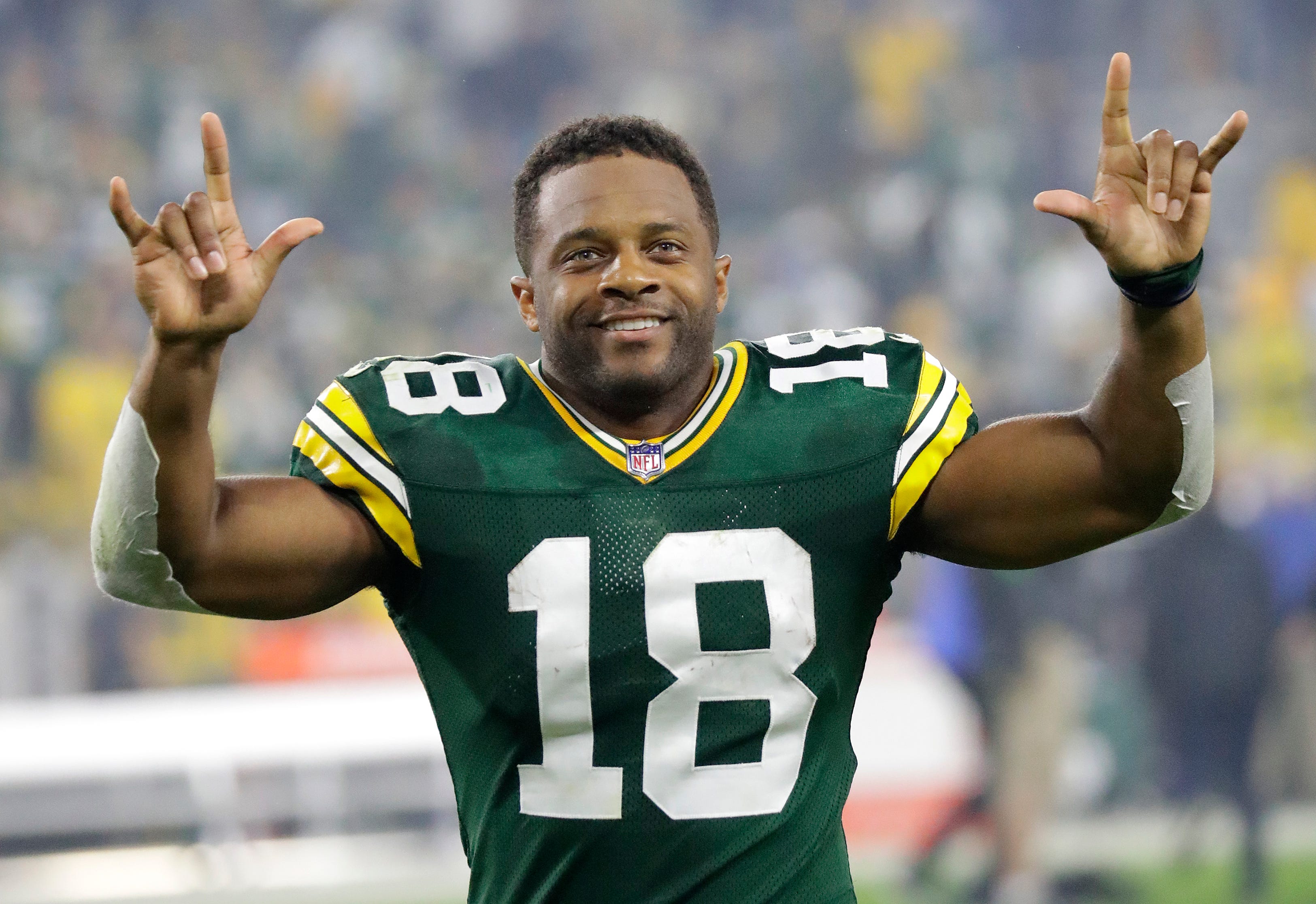 Randall Cobb said that returning to Green Bay saved him from a very dark place.