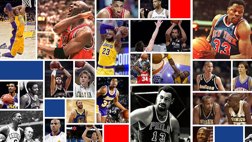 Selectors of the NBA's 75 greatest players got it just about right