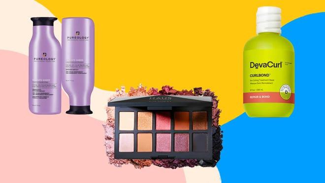 Shop cosmetic and hair care favorites from Pureology, DevaCurl and more at Amazon's Holiday Beauty Haul event.