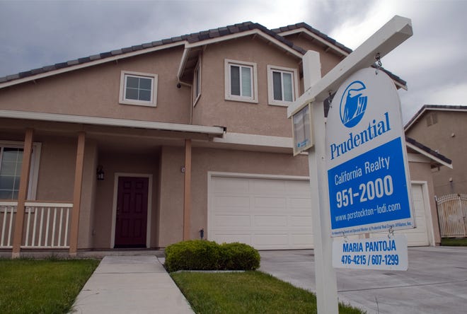 A home for sale on Rayanna Drive and Jayden Way in Stockton. Competitive bidding, fueled in part by home buyers who can pay cash, is making house-hunting difficult for ordinary buyers in San Joaquin County.
