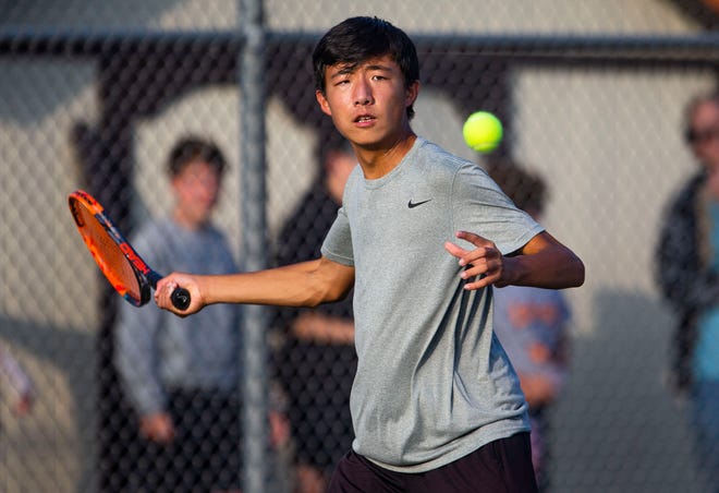 Penn senior David Bao was a winner at No. 2 doubles Saturday as the Kingsmen lost to West Lafayette Harrison, 3-2.