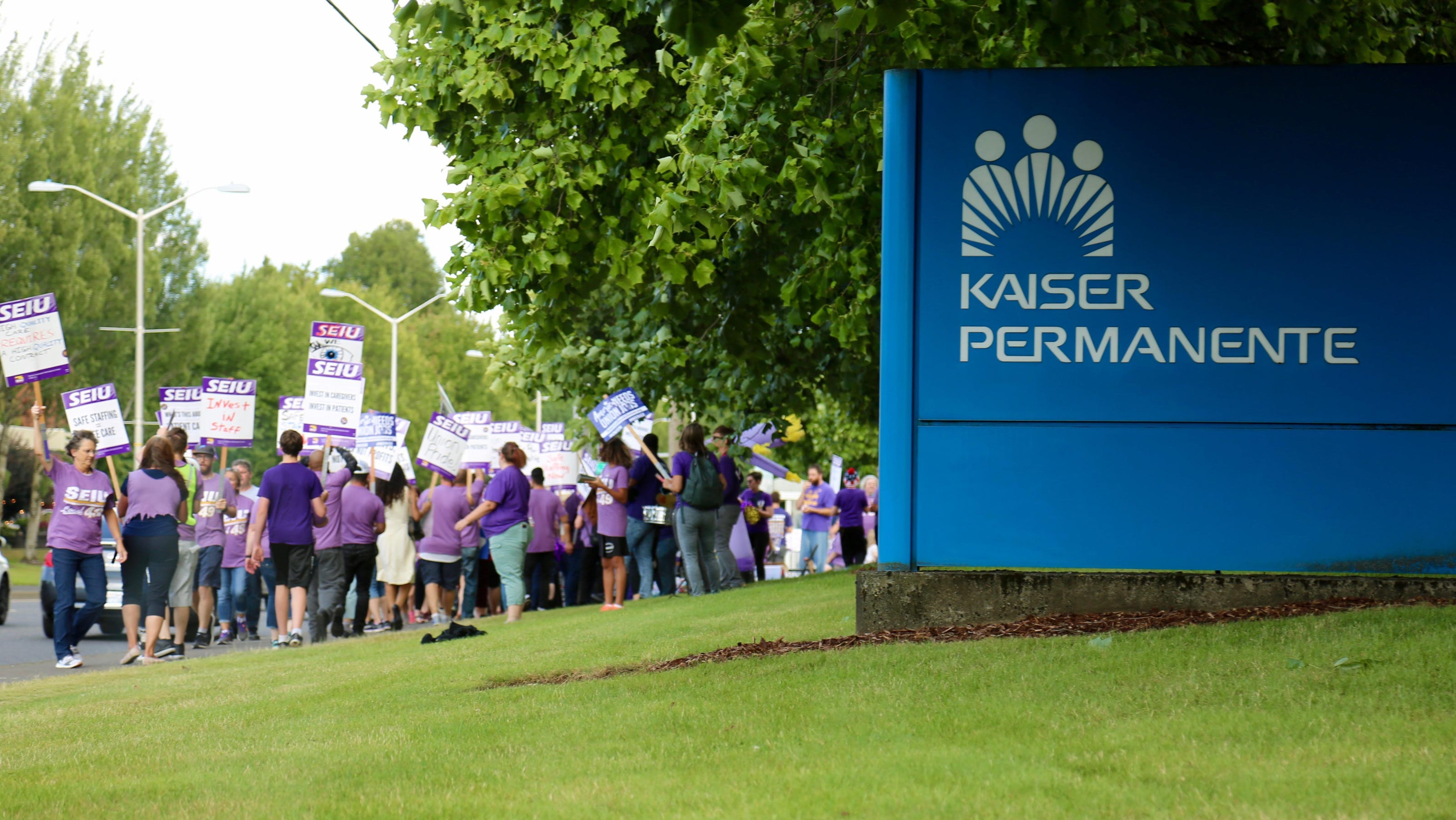 Oregon, California Kaiser Permanente workers authorize going on strike