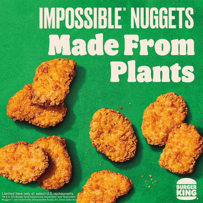 Burger king coupon impossible burger
