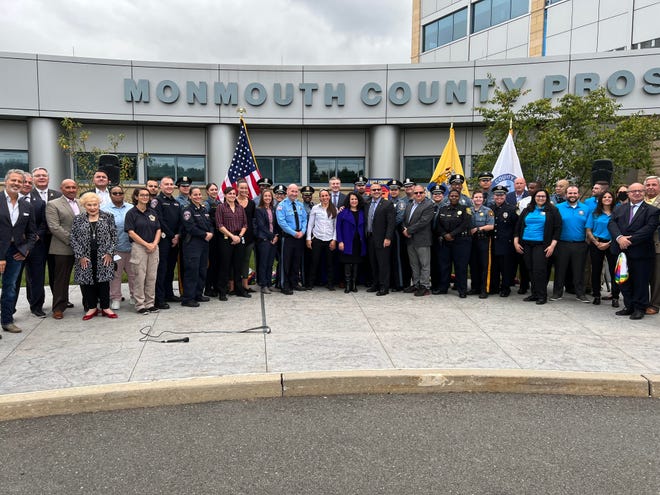 Local officials and police chiefs, numerous LGBTQ+ law enforcement liaison members from across the state, as well as acting New Jersey Attorney General Andrew Bruck attended the Monmouth County SAFE PLACE program launch Wednesday.