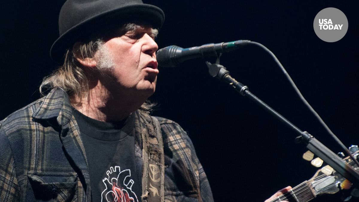 Neil Young in concert