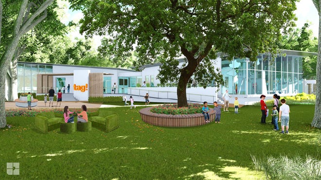 An artist's rendering of what the tag! Children's Museum in St. Augustine will look like once completed.