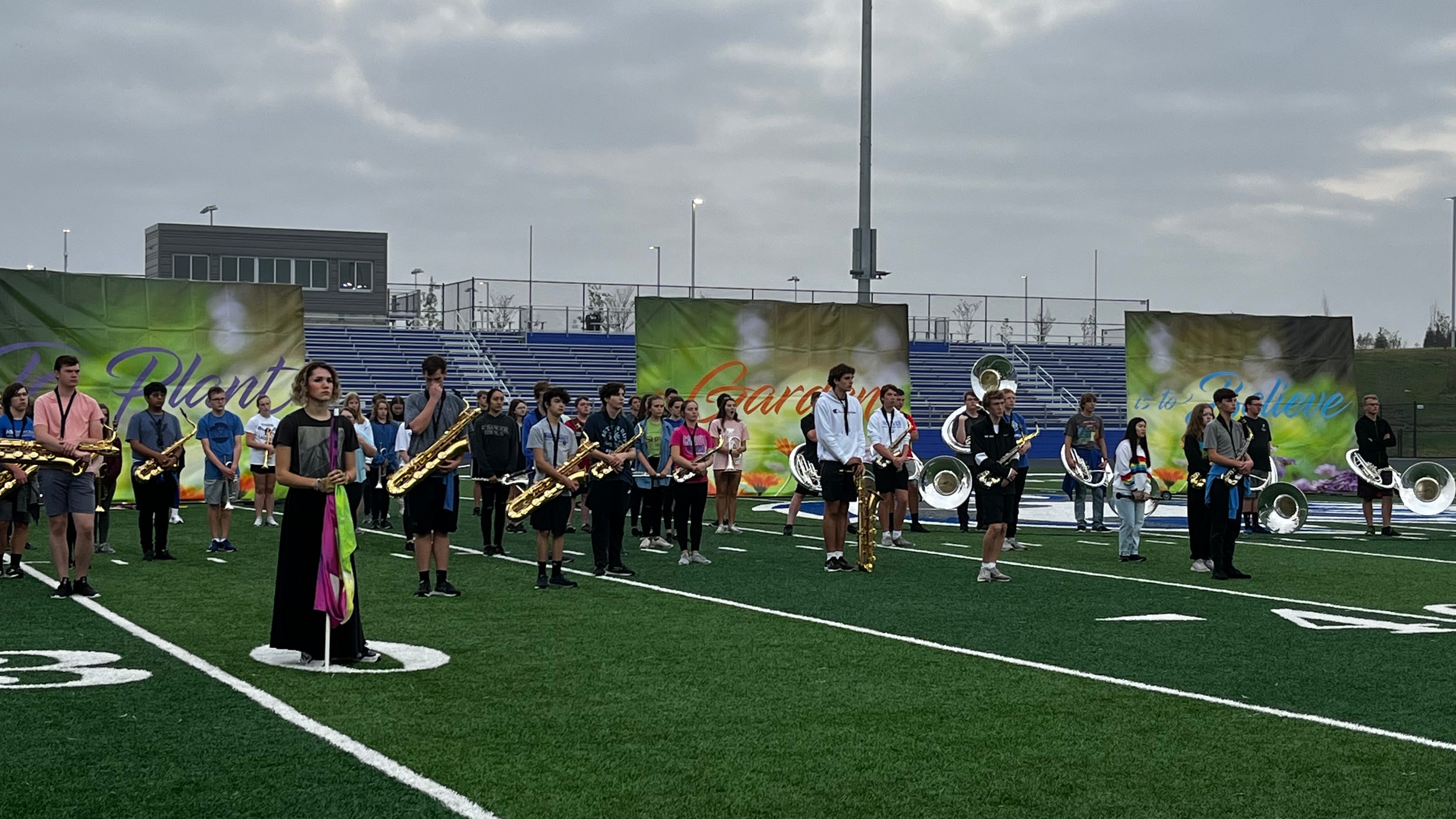 Waukee High School band prepare for 2025 Rose Parade performance