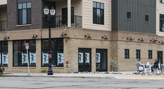 El hogar futurista de Pablo's Mexican Restaurant en un edificio de 2000 en East Michigan Avenue en Lansing.