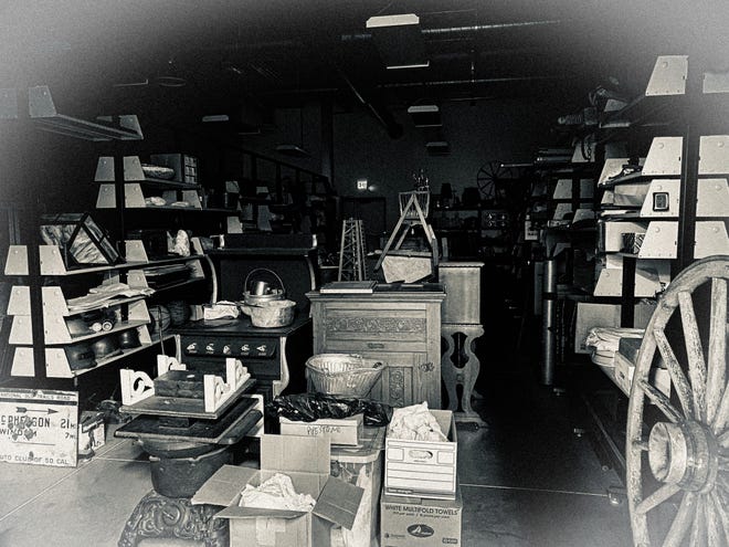 One of our storage rooms at the McPherson Museum guests will have access to during a paranormal investigation coming up Oct. 15 and 16.