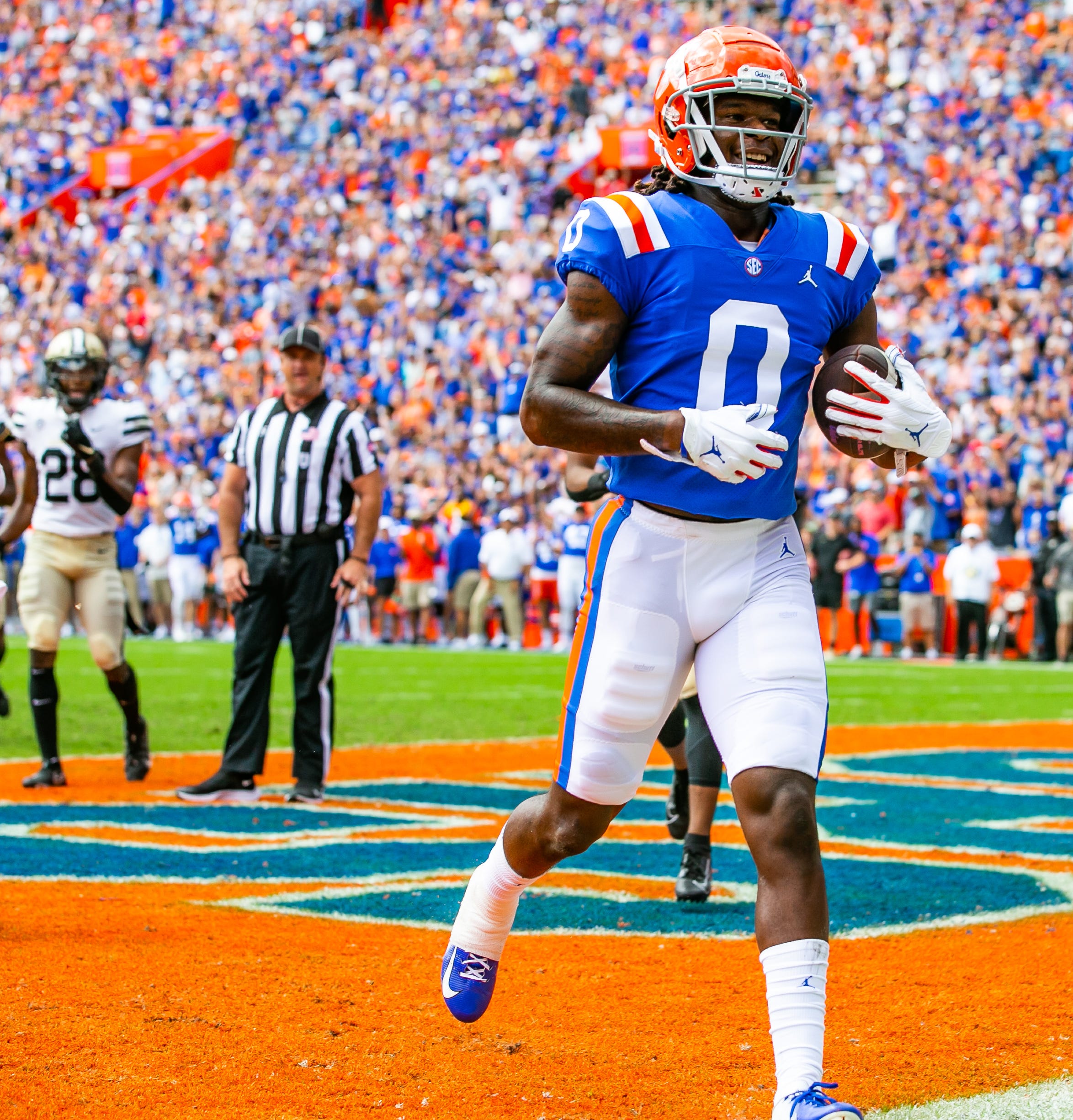 Ja'Quavion Fraziars emerging in Florida Gators' passing game