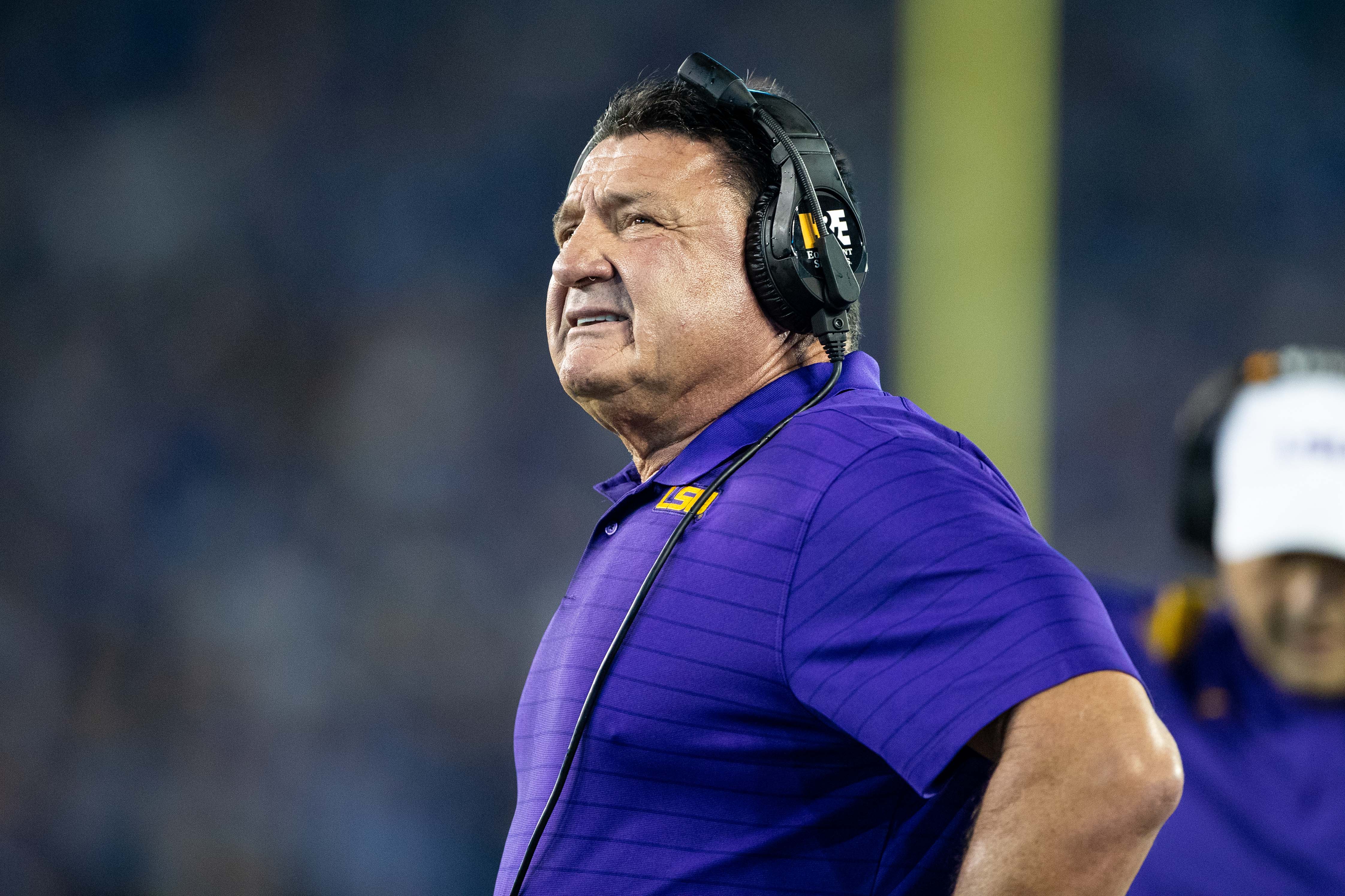 Ed Orgeron's time as LSU football coach nearing disastrous end