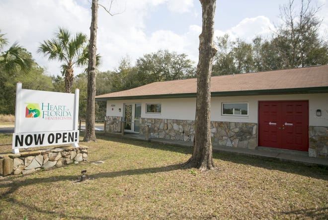 The Heart of Florida Health Center's clinic in Dunnellon is shown on February 24, 2016. The clinic will soon undergo renovations to double in size after HFHC received over $700,000 under the American Rescue Plan.