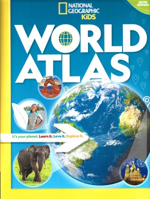 "National Geographic Kids World Atlas," by National Geographic.