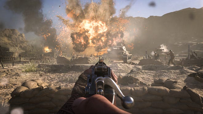 Le jeu vidéo Call of Duty: Vanguard (sortie le 5 novembre pour Microsoft Xbox Series X/S et Xbox One, Sony PlayStation 5 et PS4, et PC sur Battle.net) offre aux joueurs des perspectives uniques sur les batailles de la Seconde Guerre mondiale.